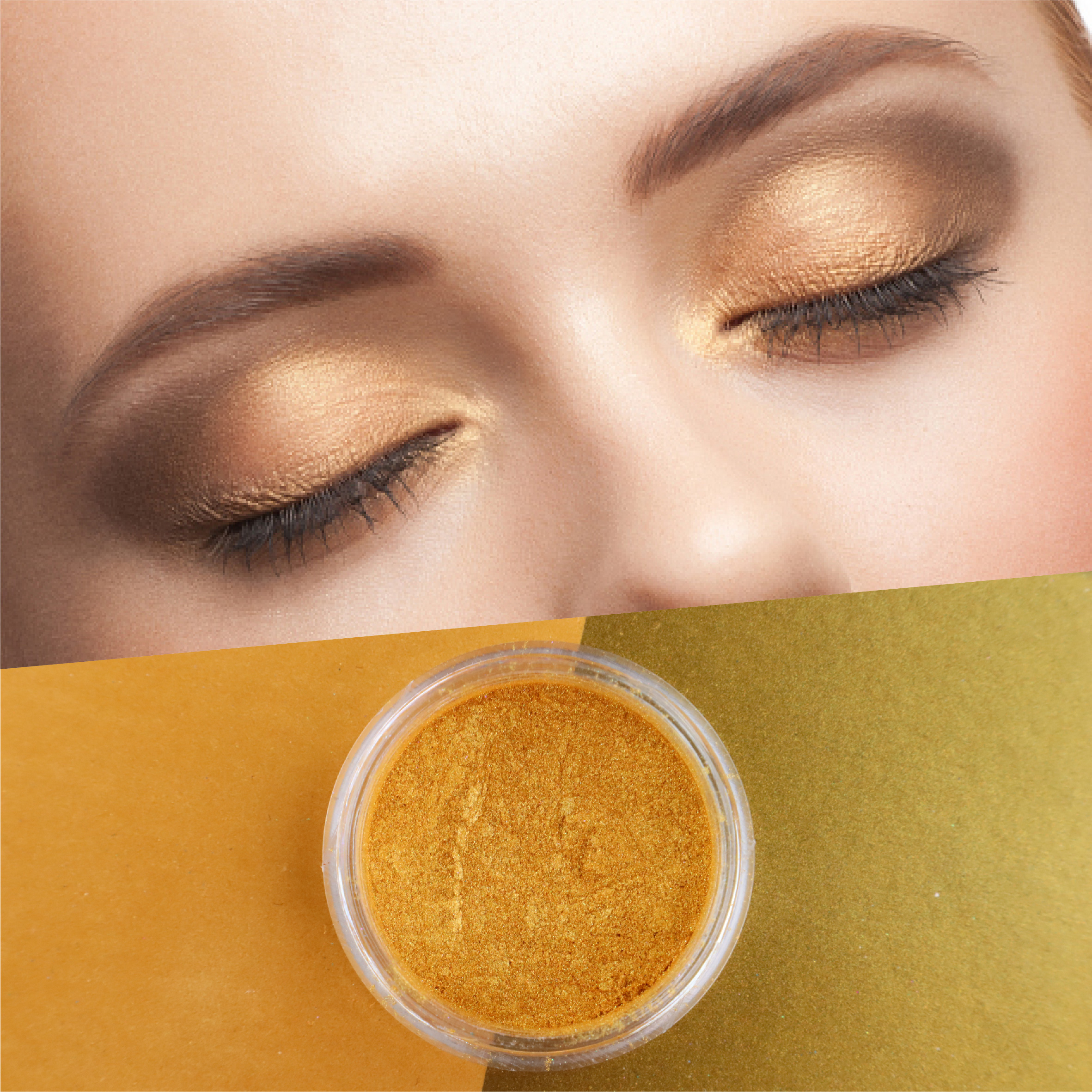 Prirodni zlatni biserni pigment